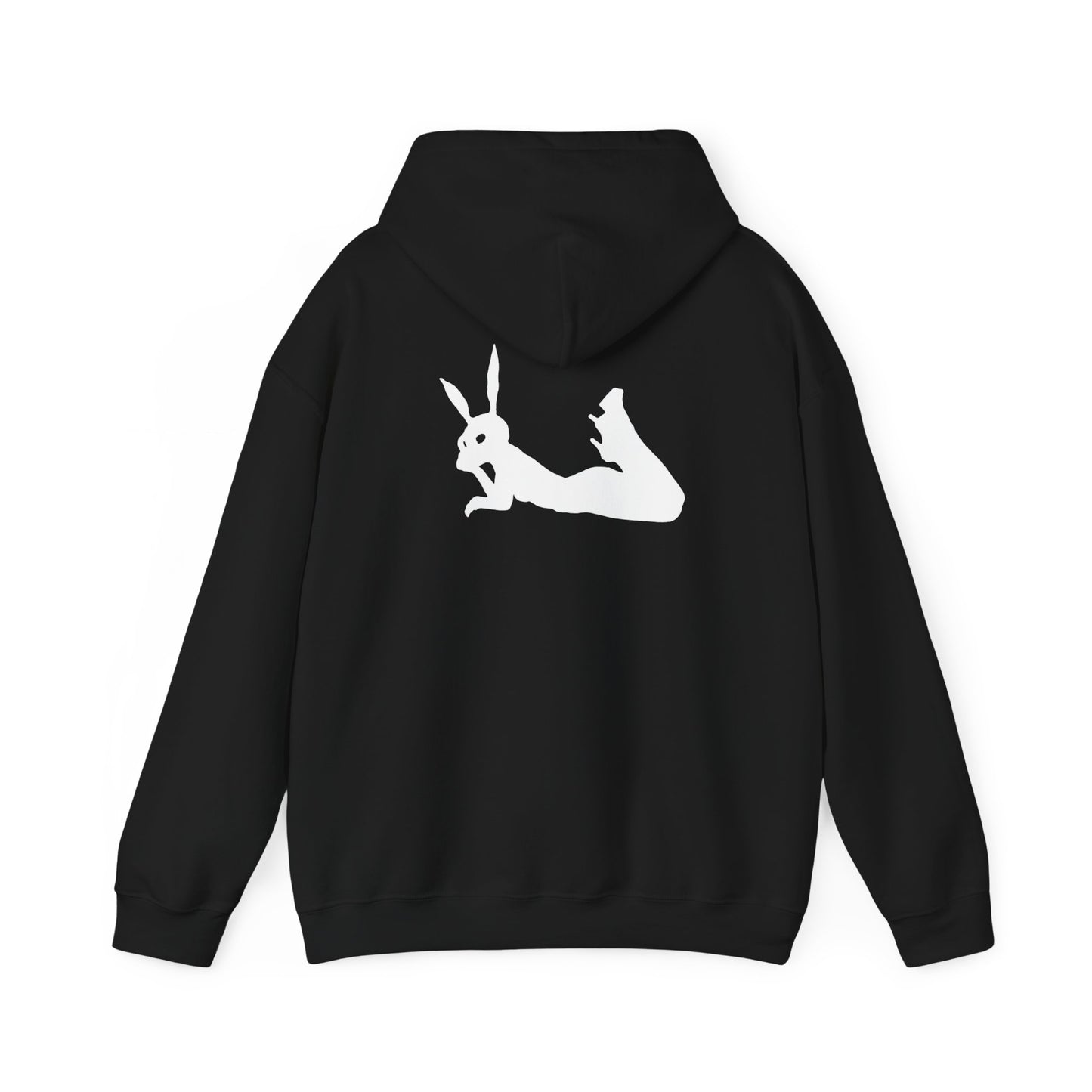 Black Bunny Mugshot Hooded Sweatshirt