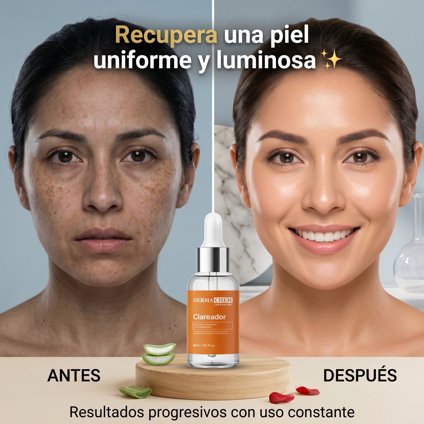 SERUM CLAREADOR DERMACHEN - ANTI MANCHAS