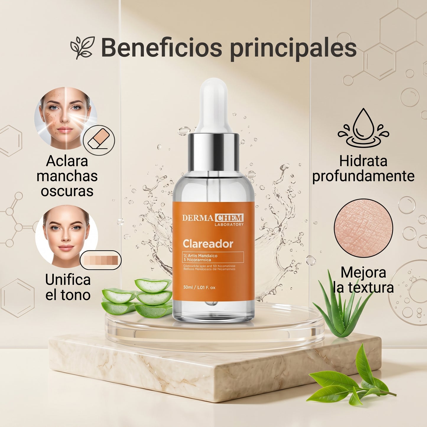 SERUM CLAREADOR DERMACHEN - ANTI MANCHAS