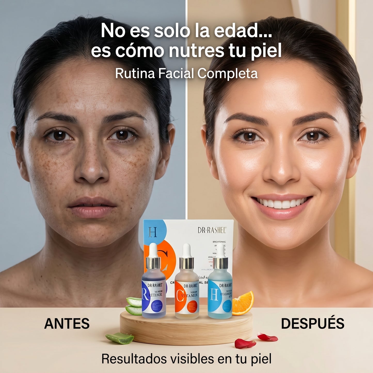 Kit Completo Dr Rashel 3 Serum Facial