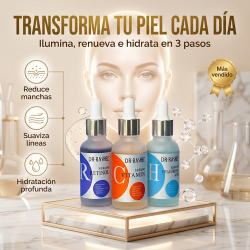 Kit Completo Dr Rashel 3 Serum Facial