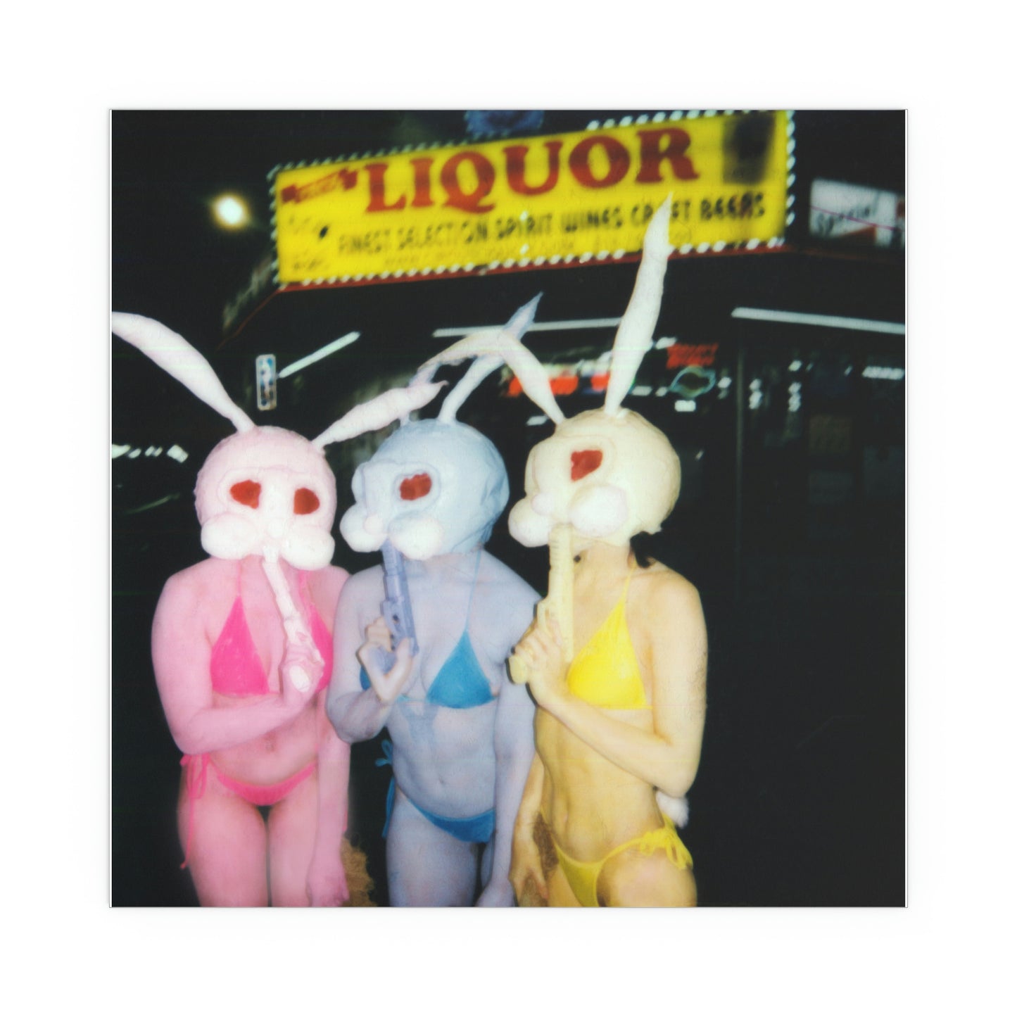 Circius Liquor Bunny girl poster