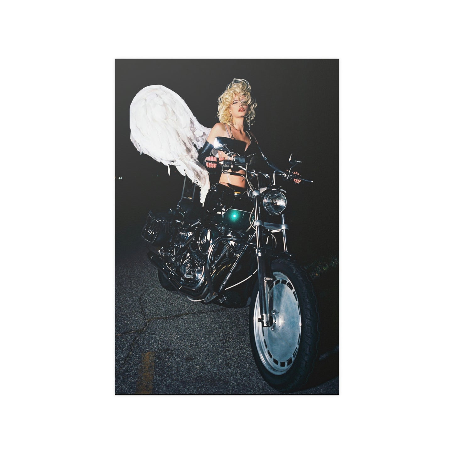 Motorcycle Angel Poster