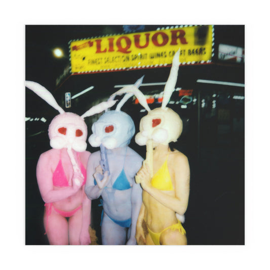 Circius Liquor Bunny girl poster
