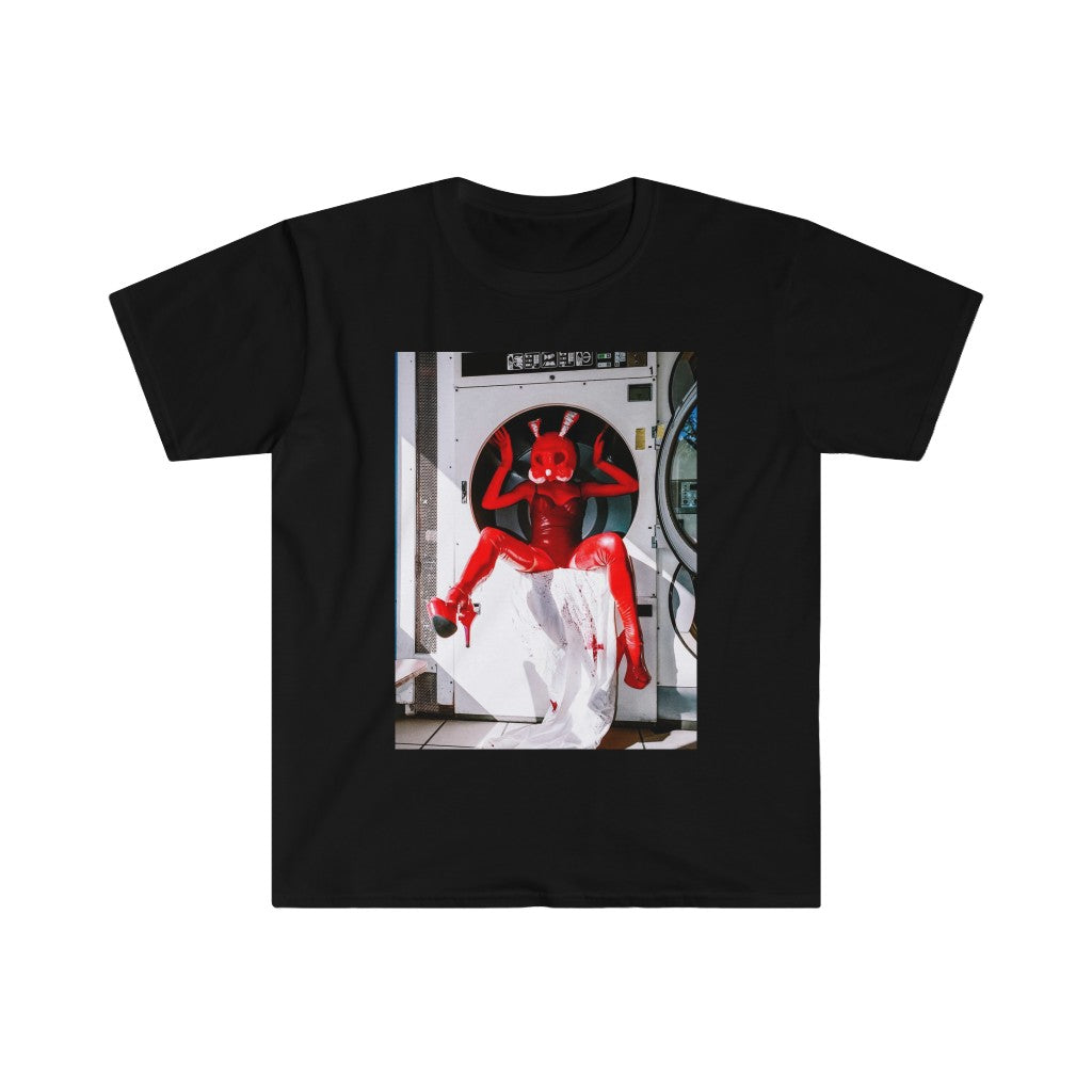 Red Bunny Bloody Laundry T-Shirt